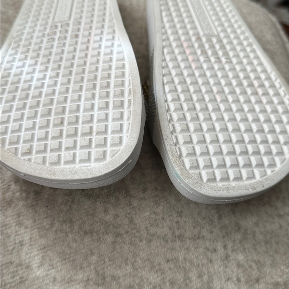 MICHAEL Michael Kors White and Gold Sandals - Picture 8 of 11